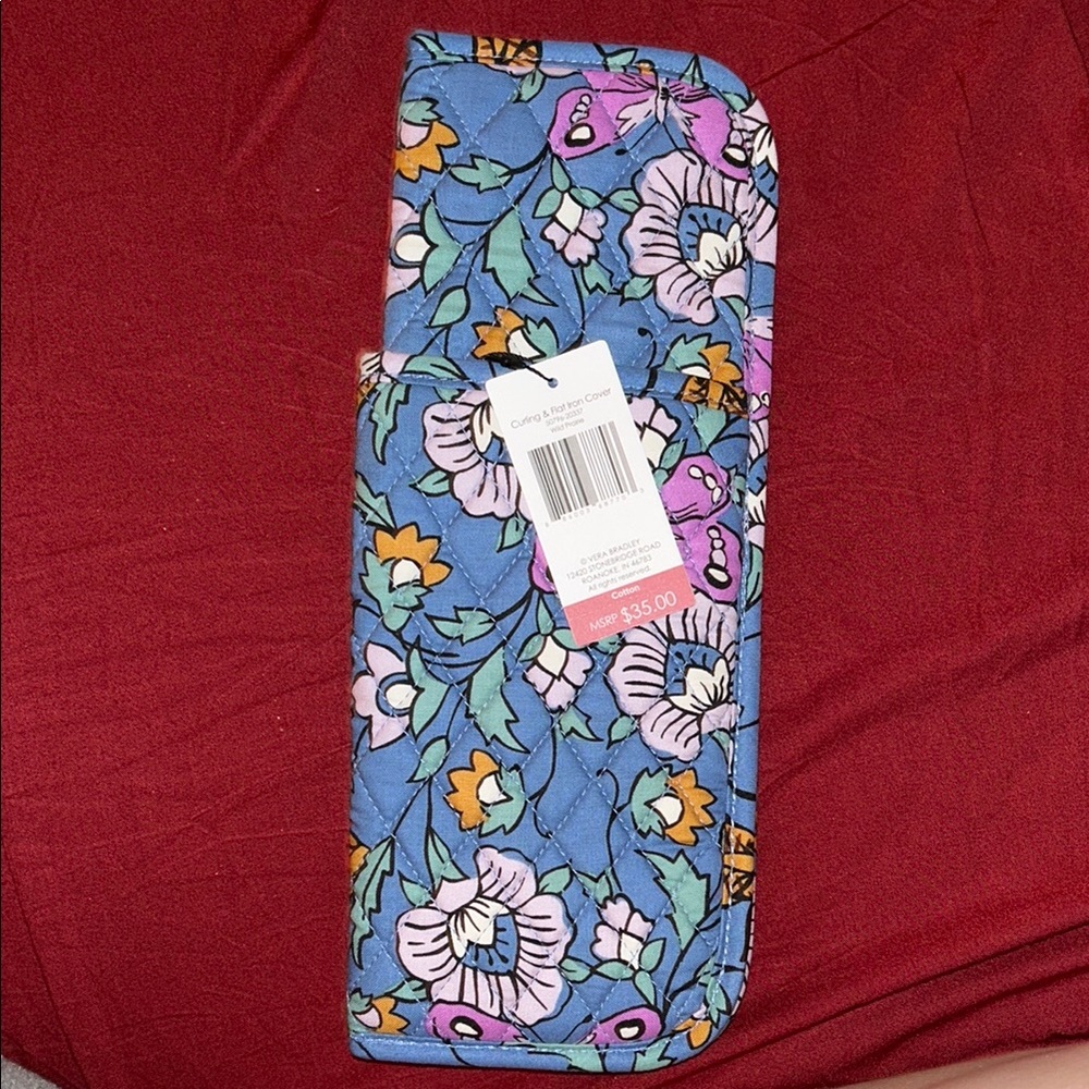Vera Bradley Floral Curling & Flat Iron Cover - Wild Prairie